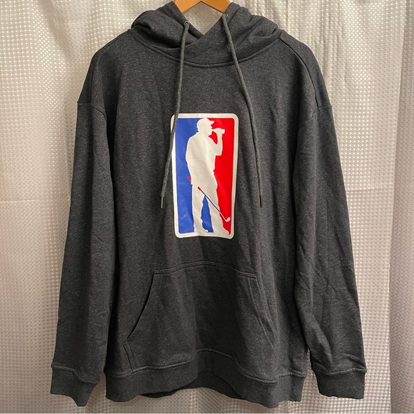 USAG U Suck At Golf Pullover Hoodie Sweatshirt Large - Picture 2 of 7